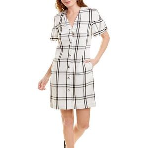 Pearl by Lela Rose Plaid Shirtdress